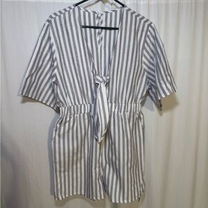 Cupshe Tie Front Romper